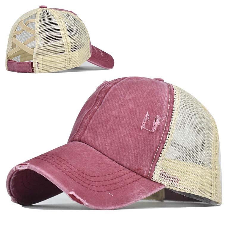 2021 Ponytail Women's Baseball Cap Women Snapback