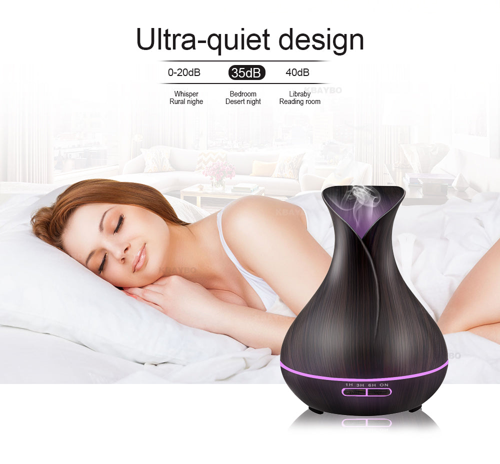 400 ml humidifier 7 Changement DE Couleur LED Lumieres pour Home Office.