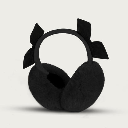 Women's Plush Thickened Earmuffs To Keep Warm Plush Windproof Earmuffs Removable And Washable