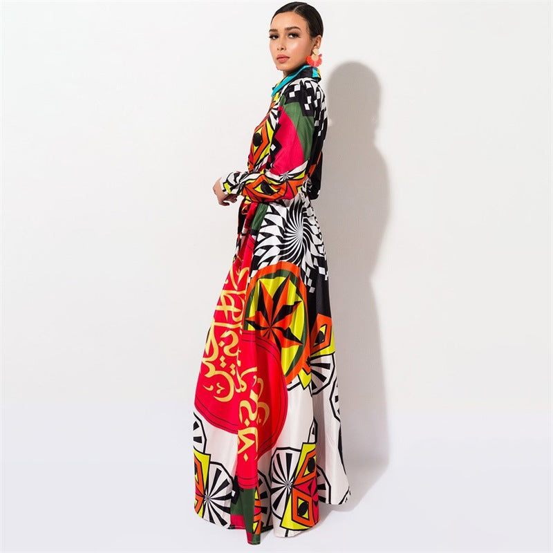 Printed Summer Women's Dress