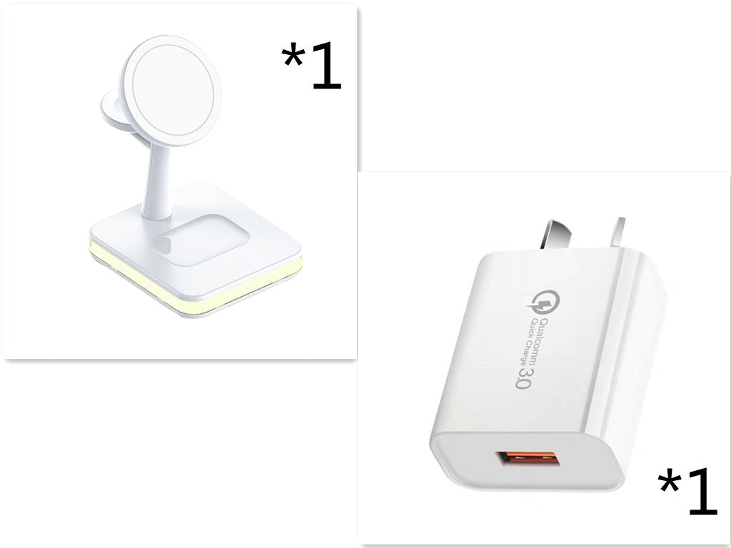 New Three-in-one Wireless Charger Magnetic Bracket