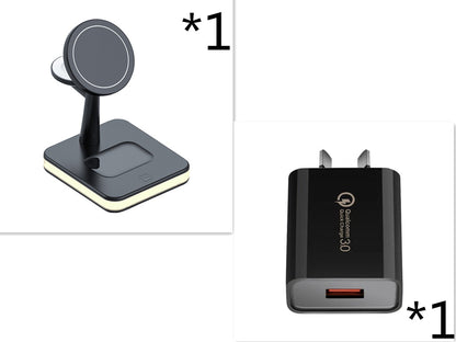 New Three-in-one Wireless Charger Magnetic Bracket