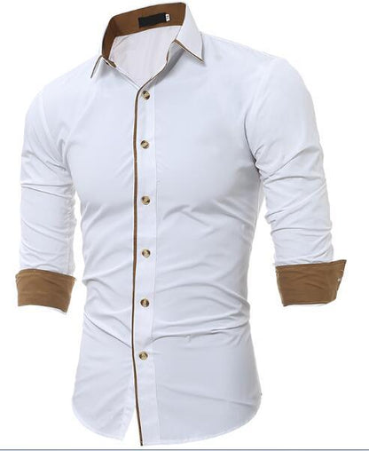 Men Casual Slim Fit Shirts