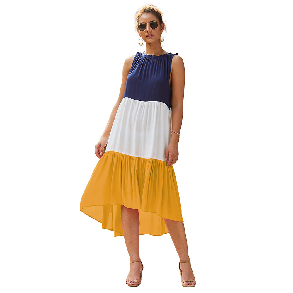 Summer Patchwork Women's Dress