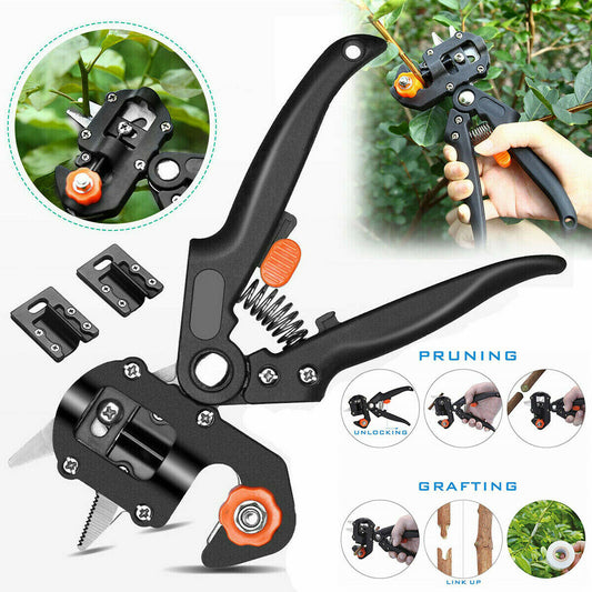 Garden Grafting Pruner Set Farming Fruit Tree Pruning Shears Scissor Vaccination Plant Tree Cutting Machine Tape Dropshipping