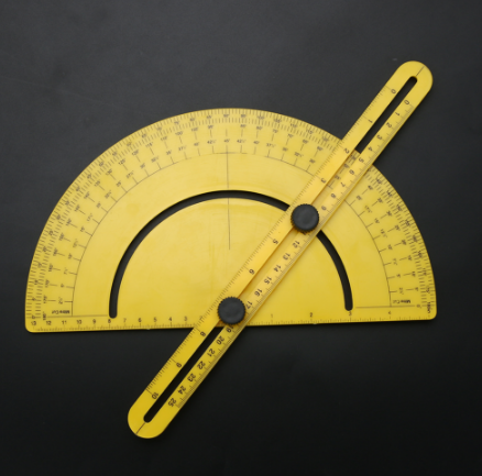 Tool angle instrument measuring arm scale scale board tool angle 180 degree carpentry ruler