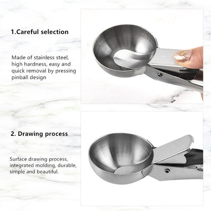 Ice Cream Scoops Stacks Stainless Steel Ice Cream Digger Non-Stick Fruit Ice Ball Maker Watermelon Ice Cream Spoon Tool