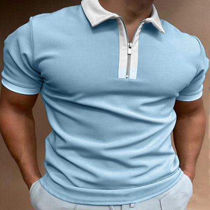 Men's Polo Shirt 2021 Men Solid Polo Shirts Brand Men Short-Sleeved Shirt Summer Shirt Man Clothing